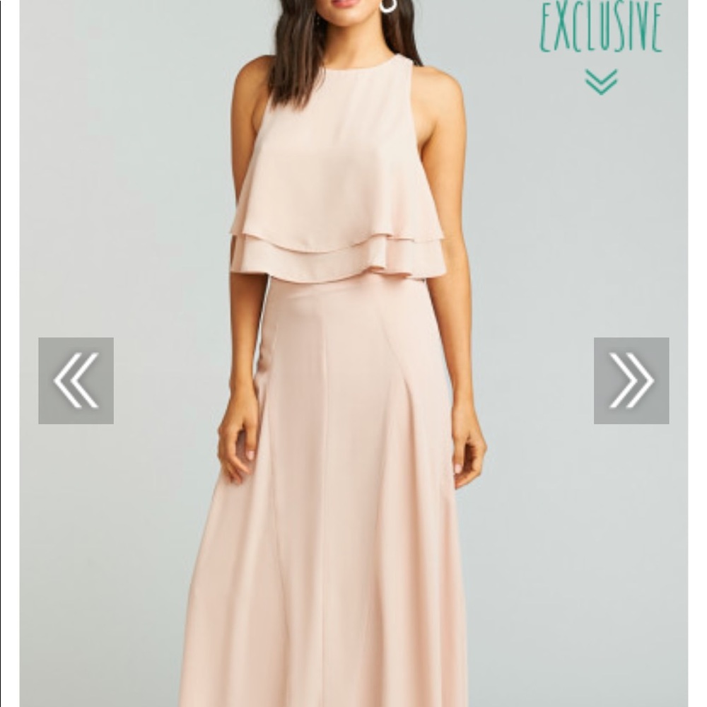 Show me your mumu dusty blush crisp